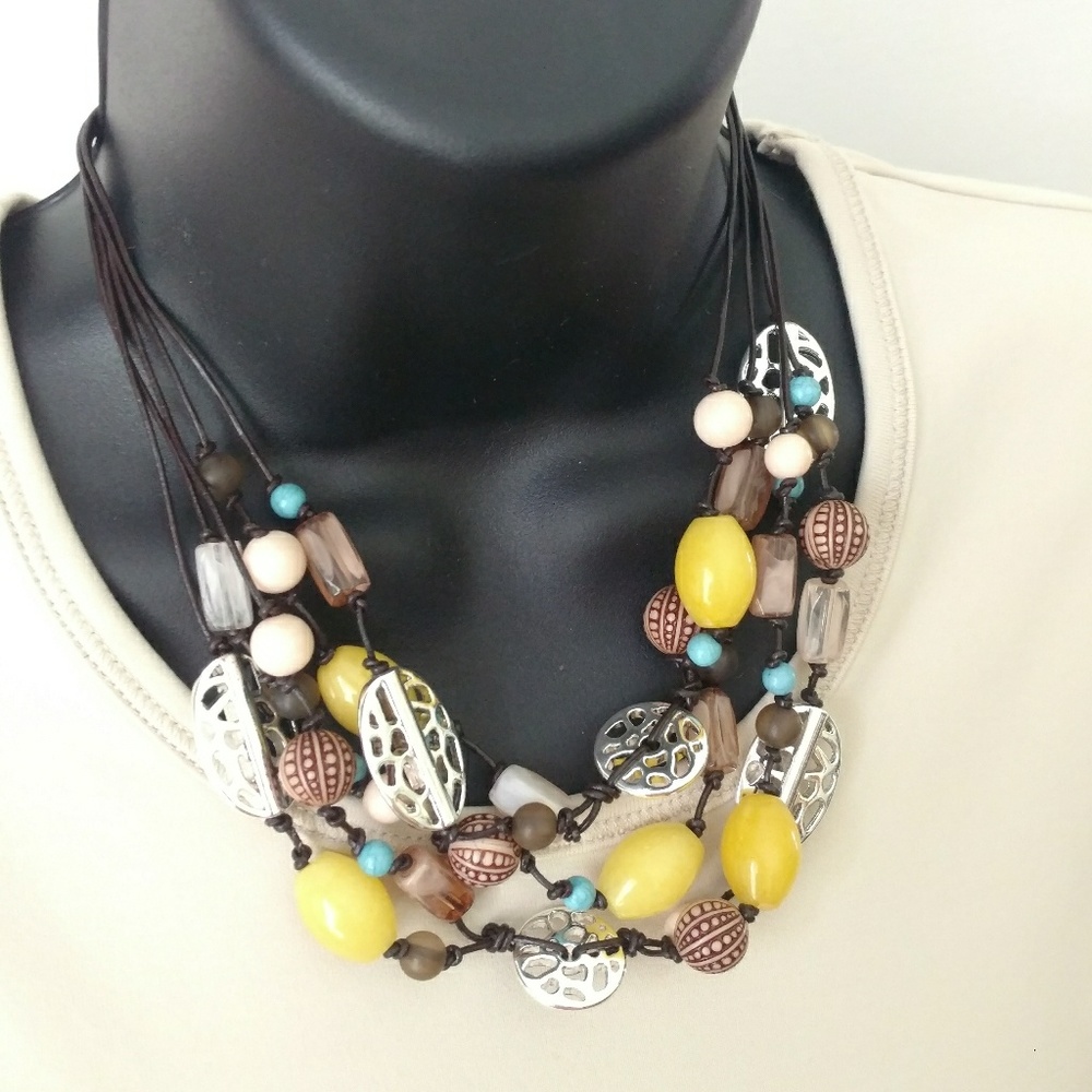 Premier Designs Del Monte Necklace-Limited Edition